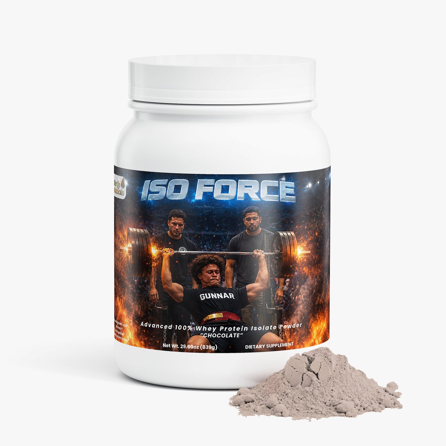 ISO FORCE Advanced 100% Whey Protein Isolate (Chocolate)