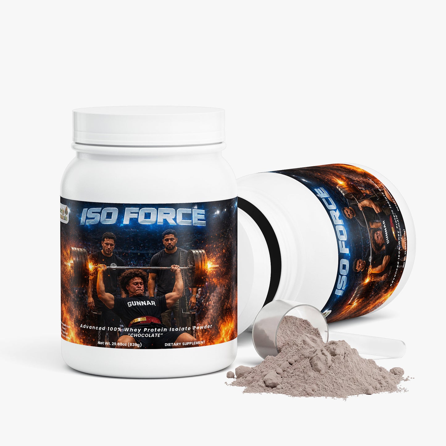 ISO FORCE Advanced 100% Whey Protein Isolate (Chocolate)