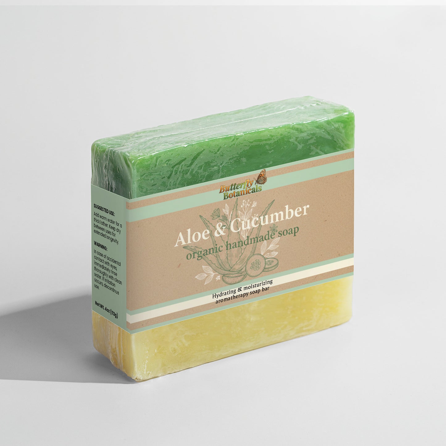 Aloe & Cucumber Soap