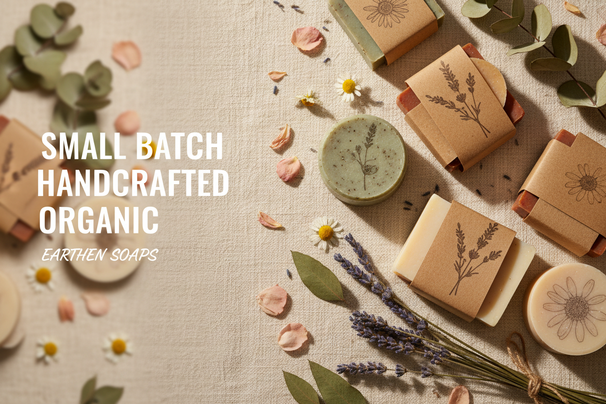 Organic Soap Storefront Hero Banner